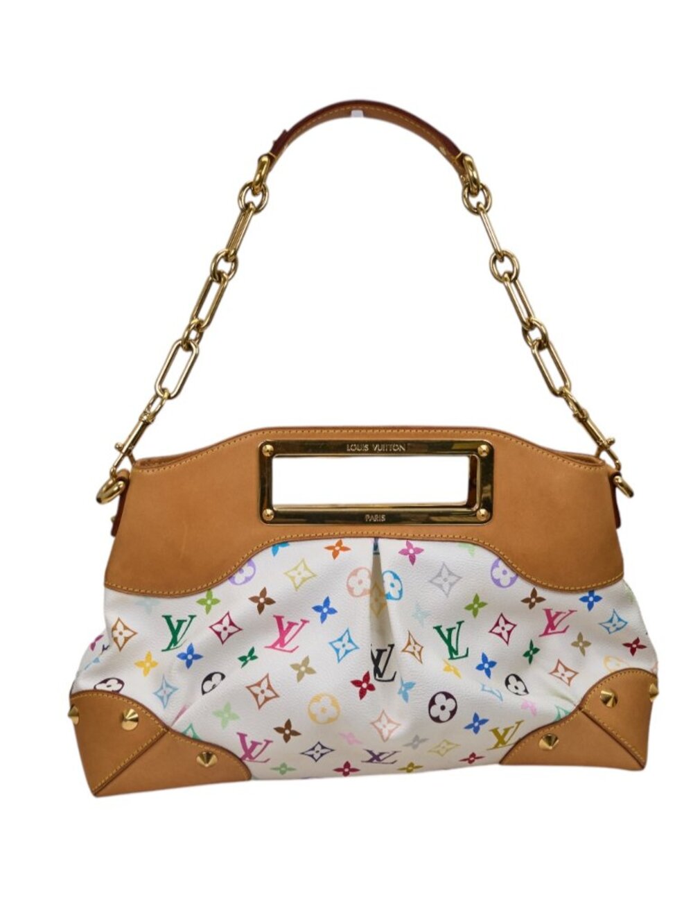 Louis Vuitton Judy MM Monogram Multicolore Blanc